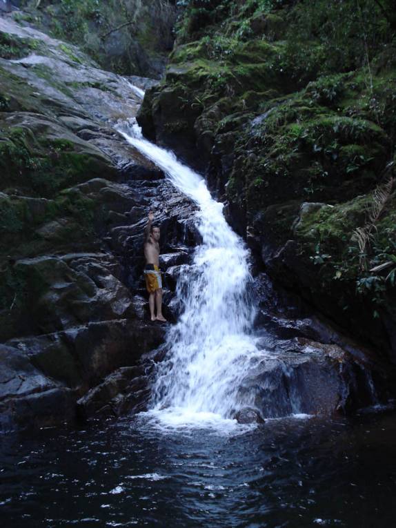 Cachoeira na Ilha do Cardoso - SP